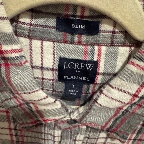 J Crew Slim Fit Flannel - Picture 3 of 3